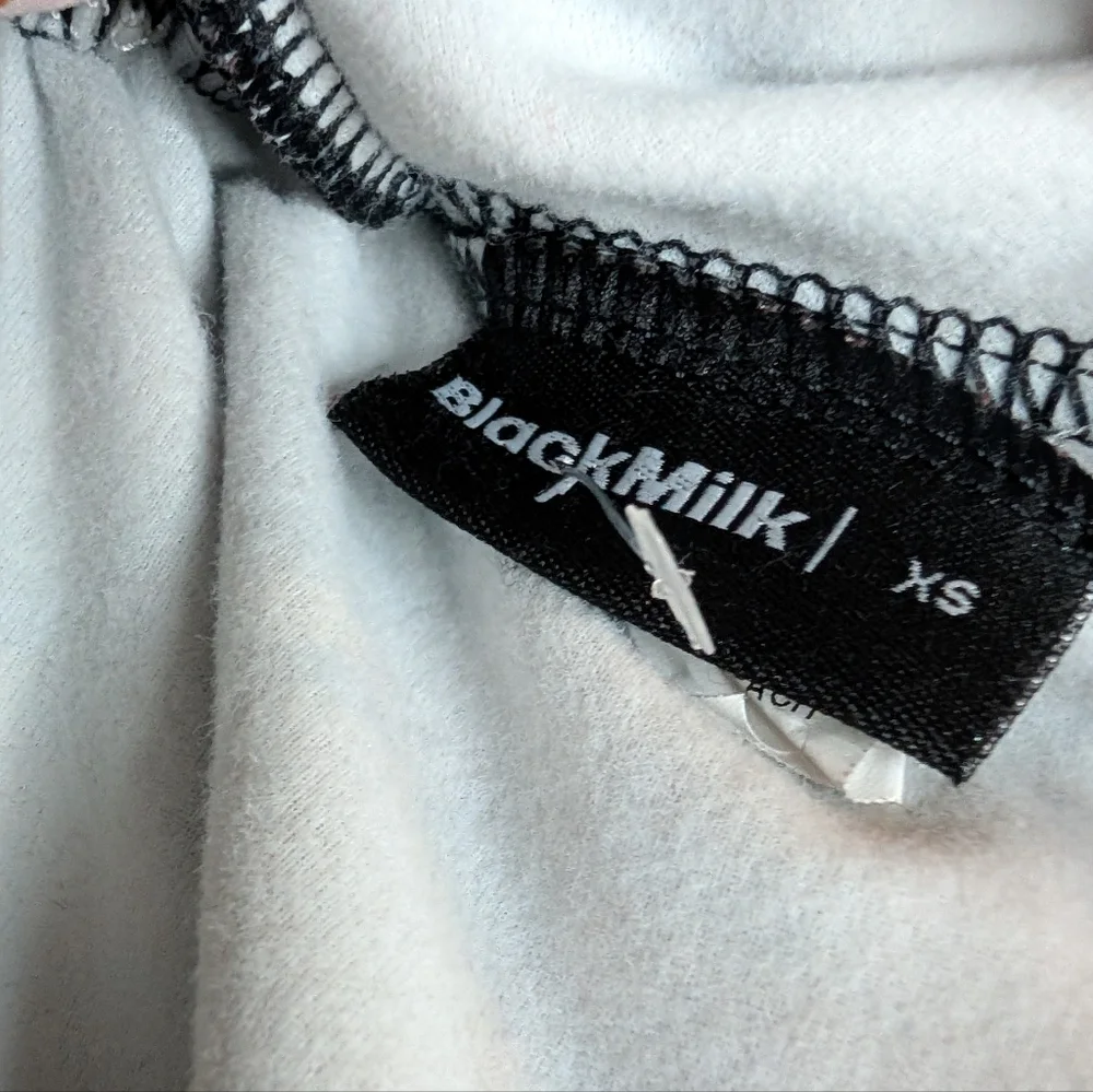 Blackmilk Koson Flowers Floral A-Line Skirt - Black and Pink - Picture 5 of 7